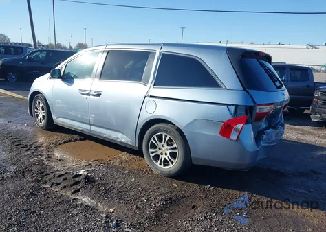 2012 Honda Odyssey Ex from USA, damaged, VIN 5FNRL5H46CB072121